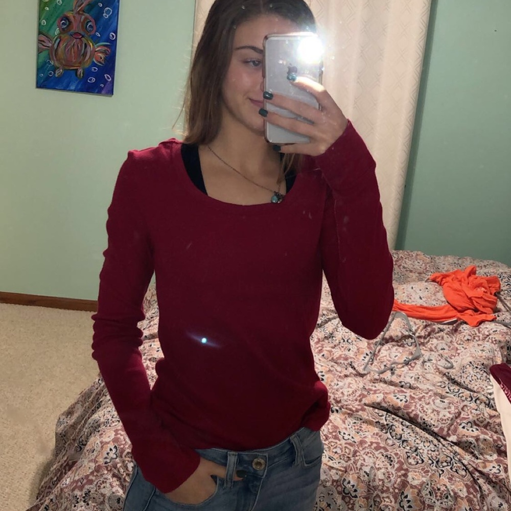 red long sleeve
